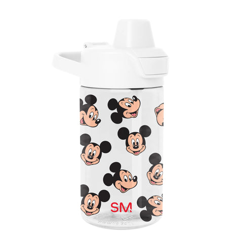 Summit Kids Plastic Water Bottle with Simple Flip Straw Lid